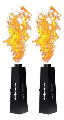 Maquina De Fuego Dmx 200w Show Flame Lanza Llamas 2 Piezas