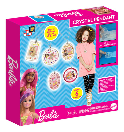 Fabrica De Cadenitas Barbie Crystal Magic Pendant