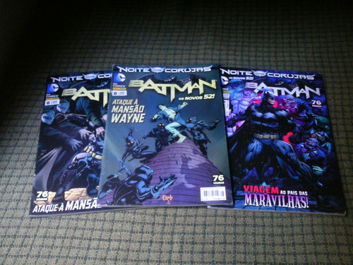 Batman Novos 52 Completo Com 75 Hqs -panini