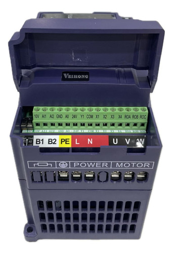 Inversor De Frequência Monofásico 3cv 9,6a 220v Vfd200