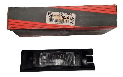 Luz De Placa Palio F3 Original Fiat 51766508