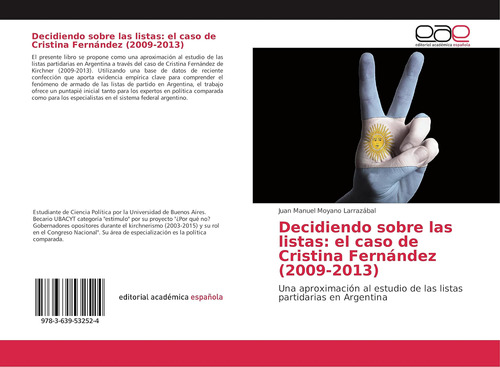 Libro: Decidiendo Sobre Listas: Caso Cristina Fern