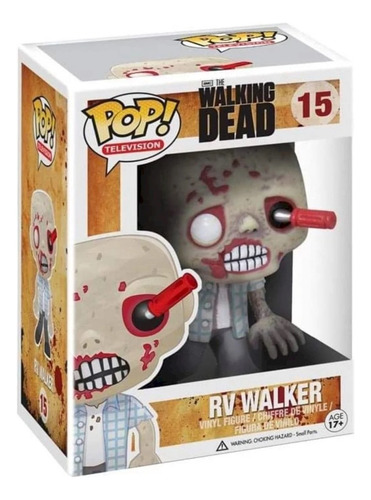 Funko Pop Rv Walker #15 The Walking Dead.