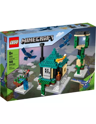 Lego Minecraft 242 peças - A Casa do Axolotl - 21247 Lego - Real Brinquedos