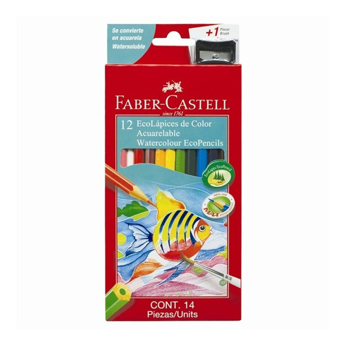 Lapices Faber Castell Acuarelables X 12