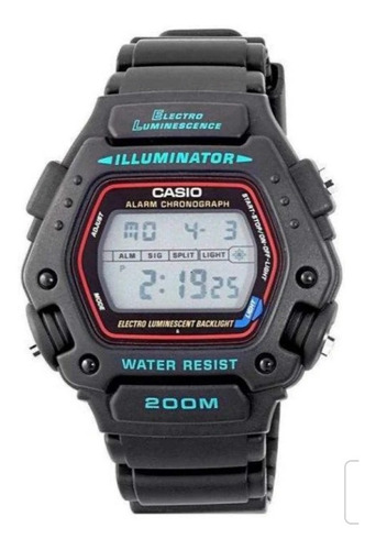 Reloj Casio Dw290 IluminadorSumergible 200m Somos Tienda 