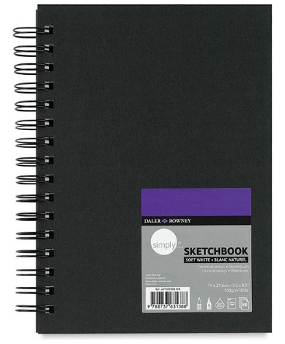 Cachet Simply Sketchbook Papel Blanco Extra Encuadernado