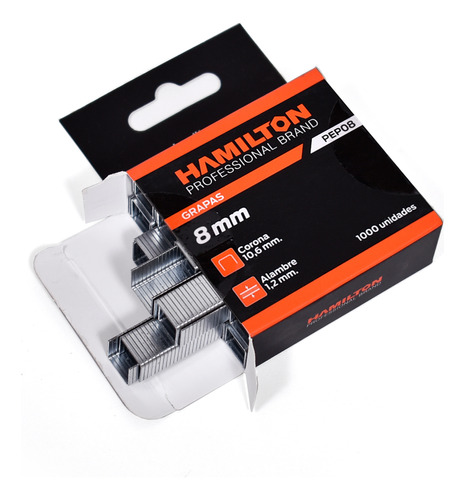 Grapas Corona 10,6mm X 8mm Para Hamilton Pep Pepkit Pep61k