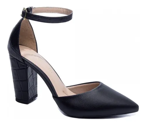 Sapato preto de festa 2025