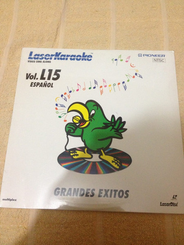 Laser Disc Karaoke Vol.15 Importado De Japón