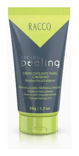 comprar Creme Esfoliante Facial Com Bambu Ciclos Peeling 50g Racco Tipo de pele Todo tipo de pele