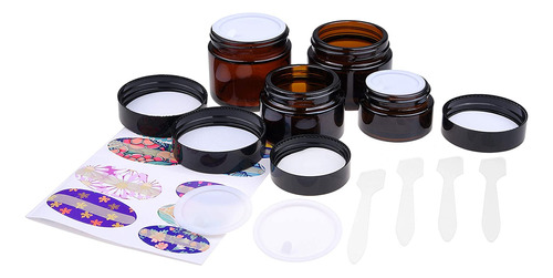 Kare & Kind Kit De Tarros De Cosmeticos Rellenables  4 Tarr