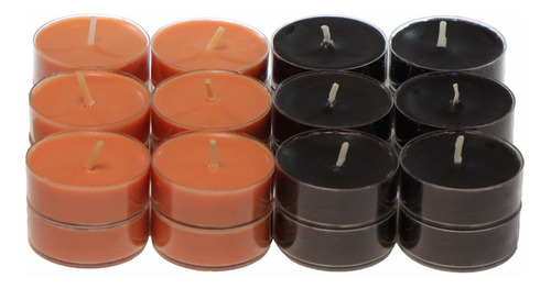 Candlenscent Coleccion Floral Perfumada 24 Color Naranja