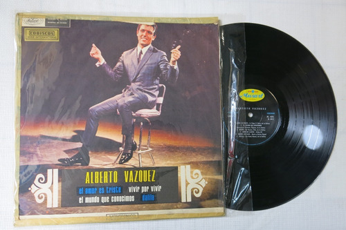 Vinyl Vinilo Lps Acetato Alberto Vazquez El Amor Es Triste 