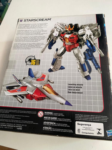 Transformers Starscream Combiner Wars (Usado)