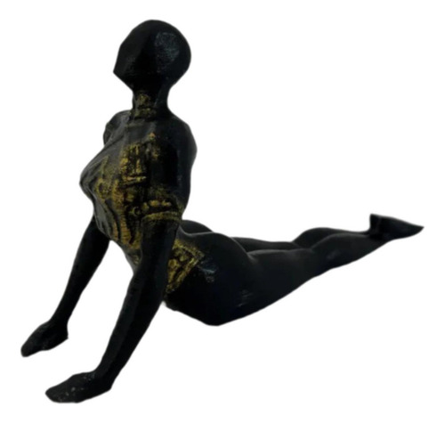 Figura De Resina Con Pose De, Estatua, Obra De Extensión