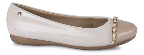 Zapato Ballerina Casual Mujer Piazza Hueso Alay-195