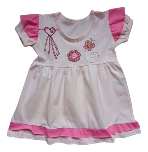 Vestido Bebê Little Doll Bordado