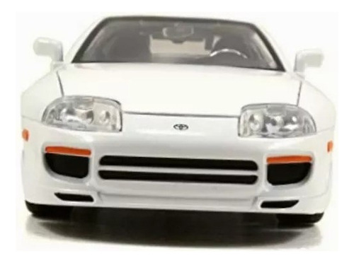 1/24 Brian's Toyota Supra Blanco Rapidos Y Furiosos Jada