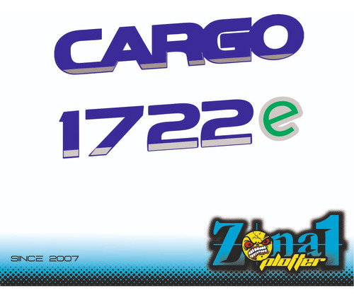 Calcos Insignia Ford Cargo 1722