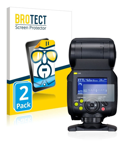Brotect. 2x Hd-clear Screen Protector For Canon El-1