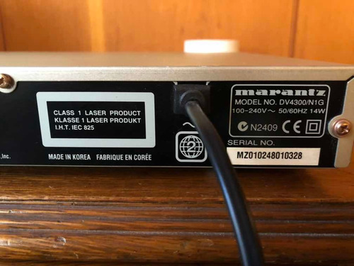 Reproductor De Cd Dvd Marantz Dv4300 (nuevo, Sin Uso)