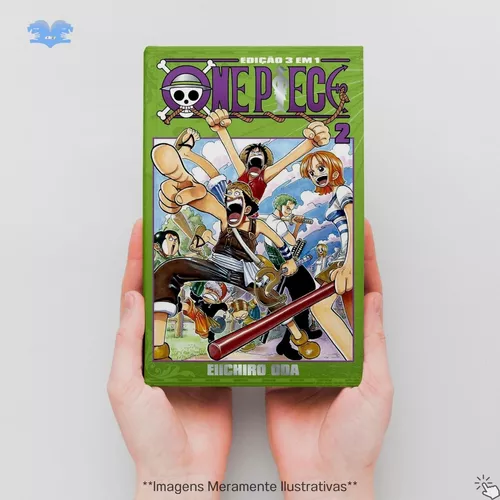 One Piece 3 em 1 - 04, de Oda, Eiichiro. Editora Panini Brasil