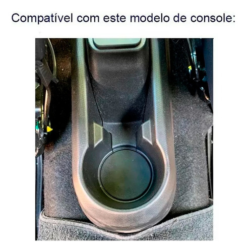 Enconsto Apoio Com Porta Objetos P/ Fiat Argo Cronos