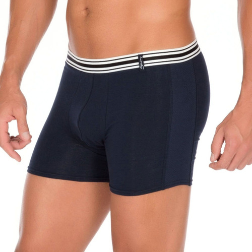 Boxer Skiny Hombre Algodón Largo Cotton Net 