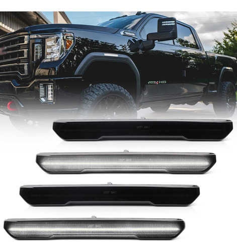 Nslumo Luz Marcador Lateral Led Repuesto Para Gmc Sierra Oem