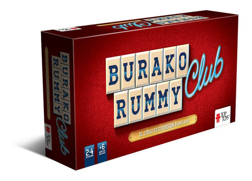 Juego De Mesa Para Chicos Rummy Burako Club Top Toys