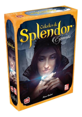 Splendor Cidades Splendor Expansão Jogo Cartas Galapagos