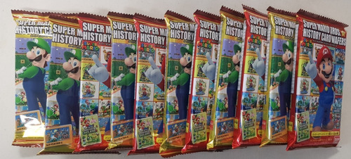 Sobres De Super Mario Brothers History Bandai Wafer Nuevos!!