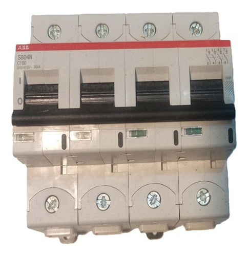 Interruptor De Circuito S804n-c100 2ccs894001r0824 Abb