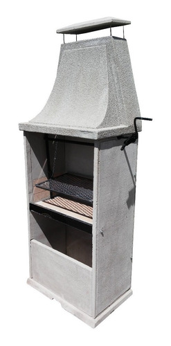 Parrilla Premoldeada Para Balcon O Terraza Con Poco Espacio