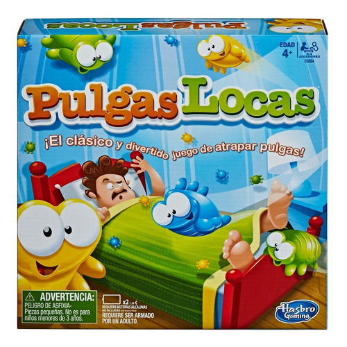 Juego De Mesa Pulgas Locas - Hasbro