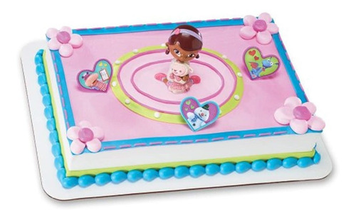 Decopac Doc Mcstuffins Doc And Lambie Decoset - Decoración P