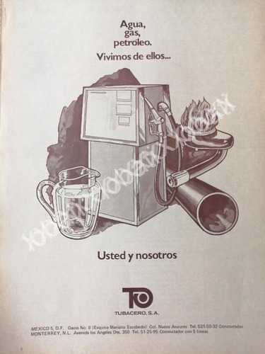 Cartel Retro Tubacero S.a 1972 /419