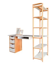 Comprar Escritorio Estanteria Nordico Escandinavo Retro Serus Bon M 