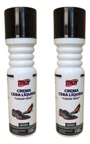 Comprar Kit Crema Cera Líquida Negro Troy Calzado Zapatos 2 Piezas