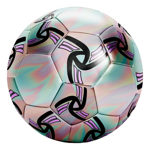 Pelota De Futbol N5 Balon Cuero Sintetico Infantil Niños New Color Gris