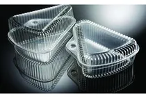 Comprar Envases Triangulares Transparentes Altos Y Bajos