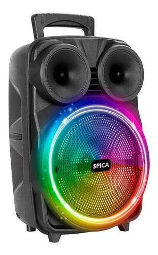 Imagen 2 de 5 de Parlante Spica SP-4408 portátil con bluetooth