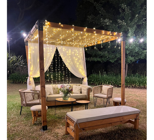 Alquiler De Livings ,chester,puff,mesas,pergolas,decoracion.
