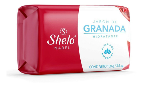 Jabón De Granada Antioxidante 100gr Sheló Nabel Expres
