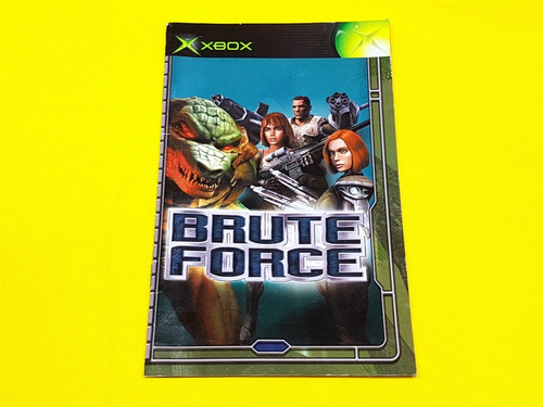 Manual Brute Force Xbox Clasico *original* En Español