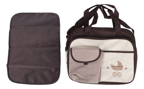 Bolsa De Pañales Multifuncional Para Cochecito De Gran Capac