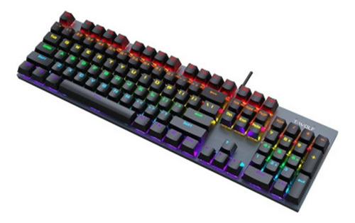 Teclado Gamer Twolf T17 Gaming Color del teclado Negro