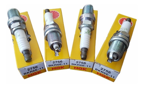 Imagen 4 de 4 de Bujia Accent Getz Elantra Aveo Lancer Corolla Tucson Ngk 5/8