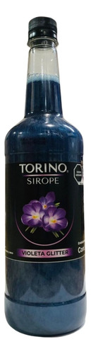 Jarabe Para Michelada Torino 1 Litro Sabor Violeta Glitter